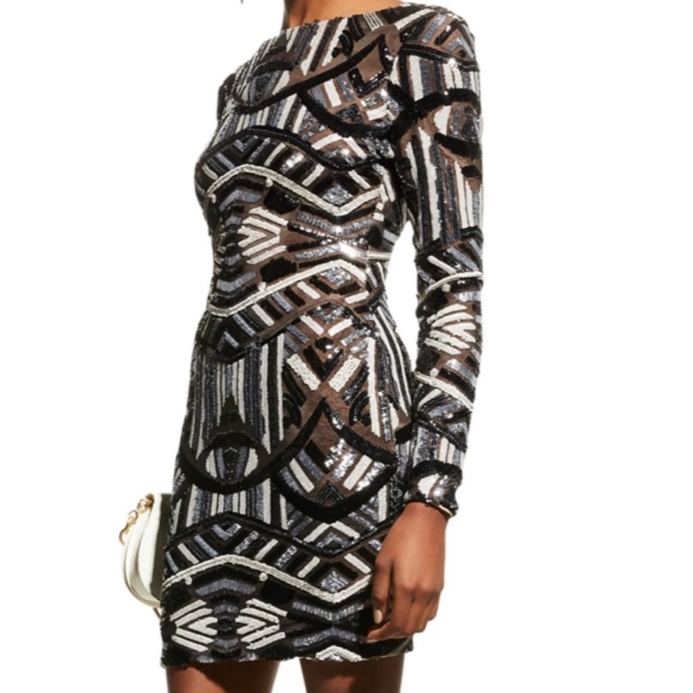 Courselles Sequin Mini Dress